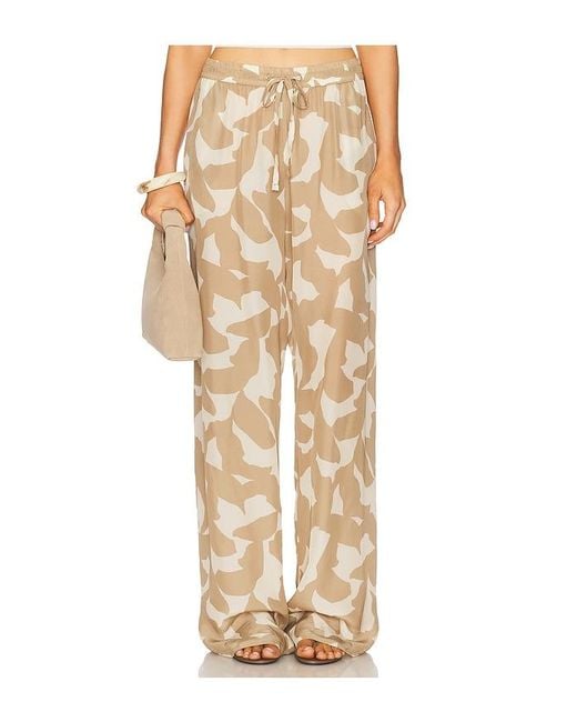 Enza Costa Natural Cupro Resort Pant