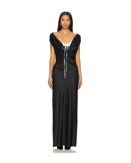 LPA Black Elora Gown