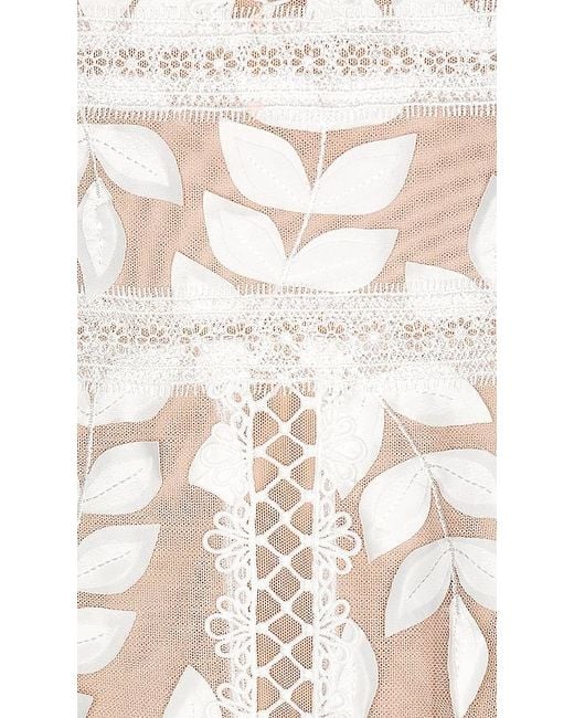 Bronx and Banco White Saba Blanc Midi Dress