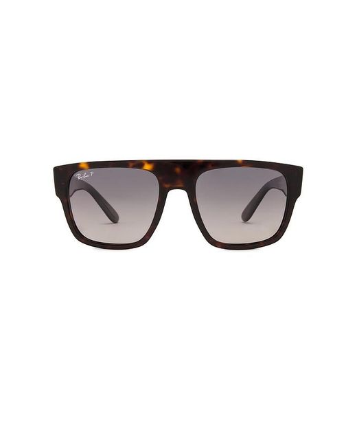 Ray-Ban Black Drifter Square Sunglasses for men