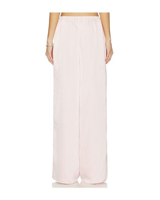 Lovers + Friends Pink Claire Pant