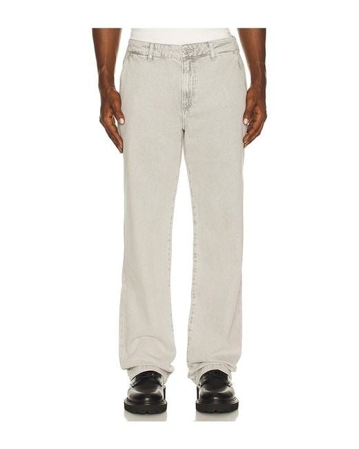 PAIGE White Roseland Denim Trouser for men