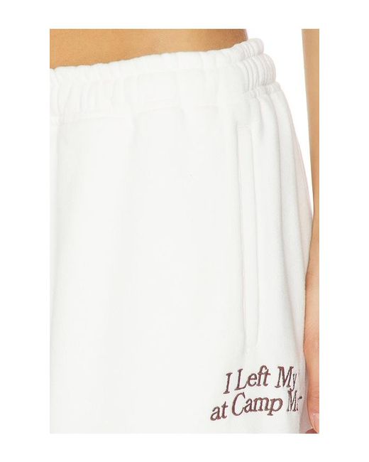 The Mayfair Group White No Wifi Here Sweatpants
