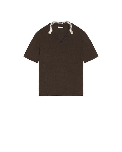 Commas Polohemd in Black für Herren