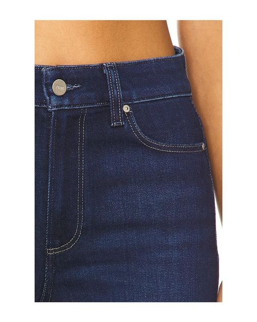 PAIGE Blue Anessa Wide Leg Jeans
