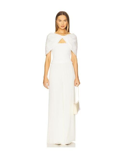 The Line By K White Elias Cape Top
