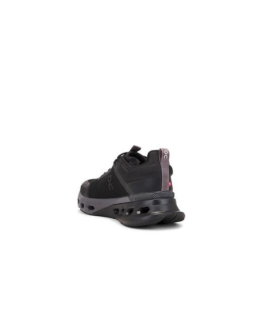 On Shoes Black Cloudnova X Sneakers for men