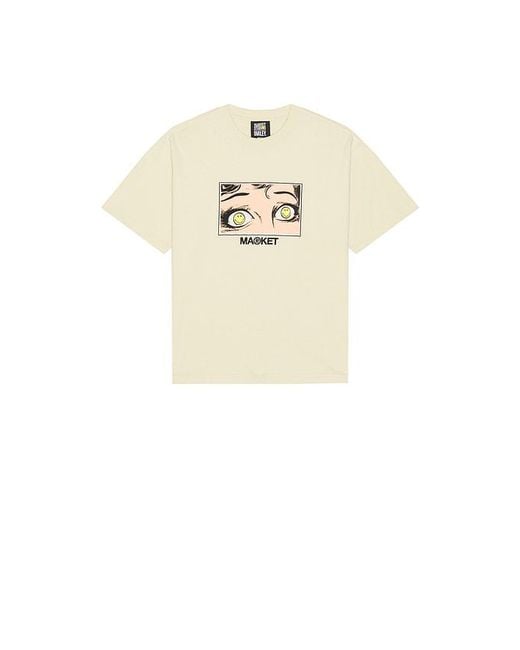 Market Natural Smiley Eye See You T-Shirt for men