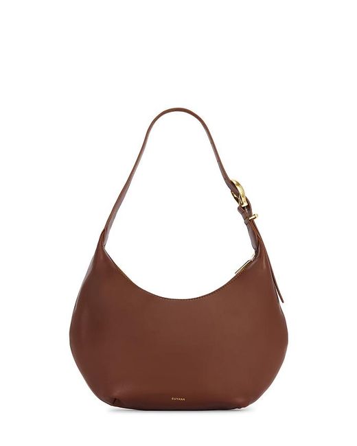 Cuyana Brown Umhängetasche Celestia