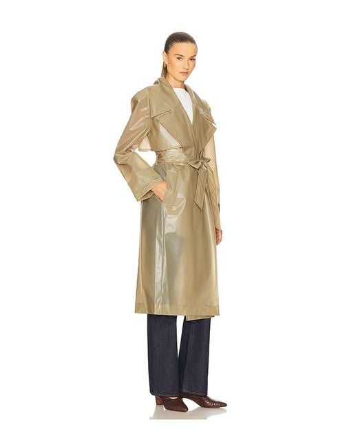 L'academie Natural Layne Trench Coat