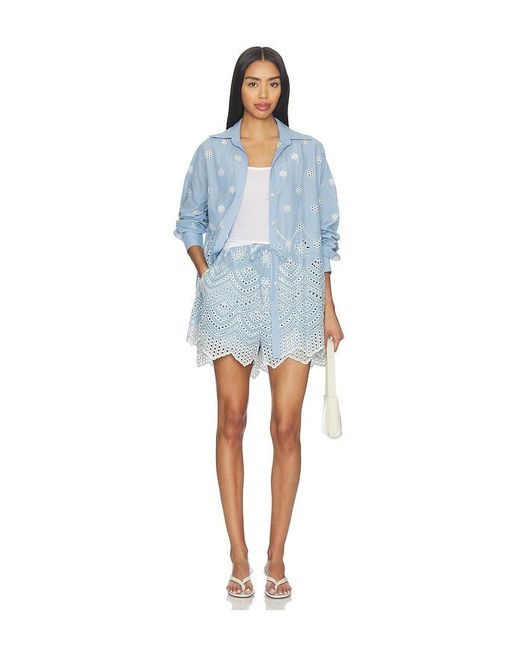 MISA Los Angles Blue Nalin Top