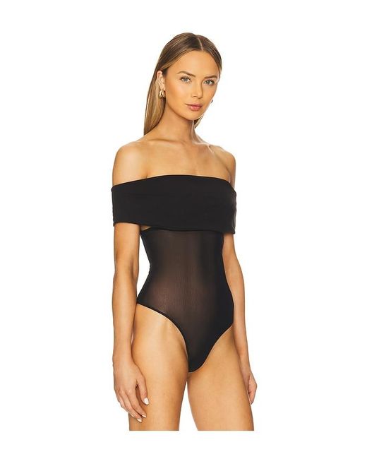 SER.O.YA Black Willa Bodysuit