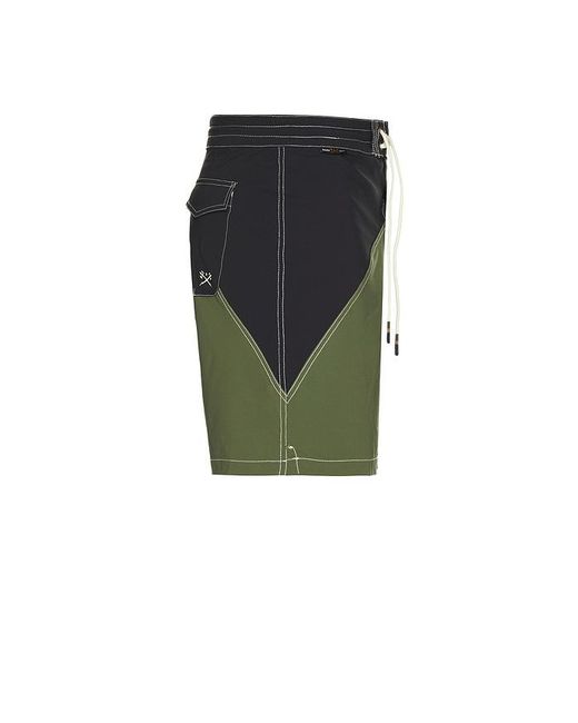Dark Seas Green Aliso Boardshort for men