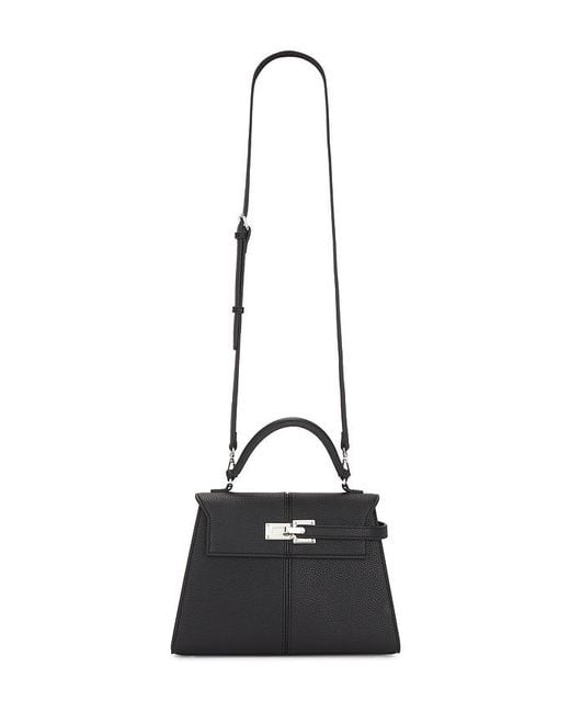 JW PEI Black Elise Large Top Handle Bag