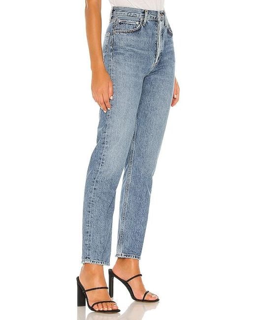 Agolde Blue 90's Pinch Waist Jeans