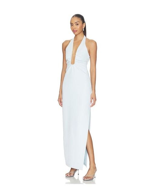 Misha White The Lusi Crepe Maxi Dress