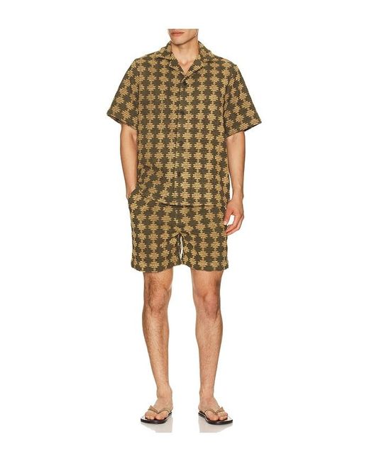 Oas Green Forti Cuba Shirt for men
