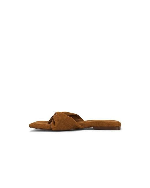 Free People White Tia Faux Suede Sandal