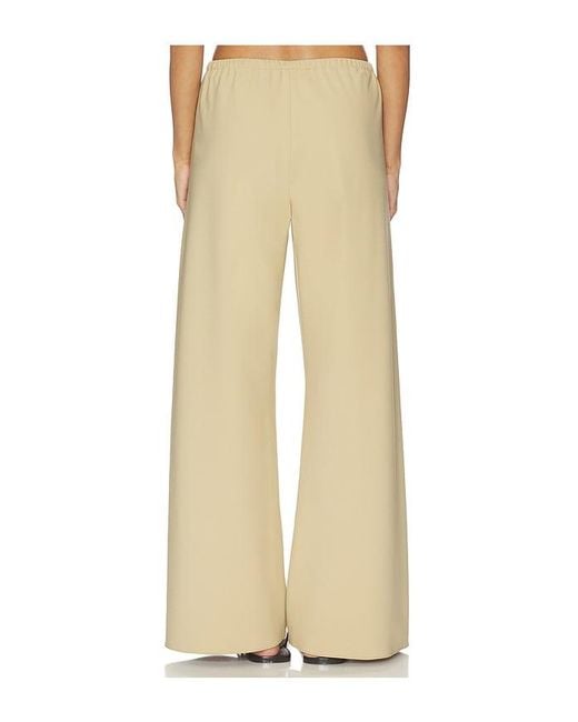 La Ligne Natural Crepe Colby Pants