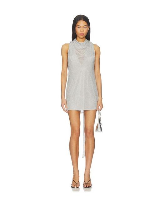LPA White Zuri Mini Dress