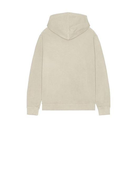 Gramicci White One Point Hooded Sweatshirt for men