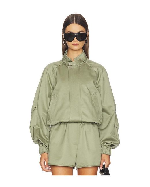 Helmut Lang Green Trench Bomber