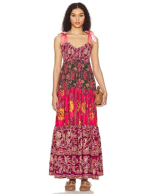 Free People Red Bluebell Maxi
