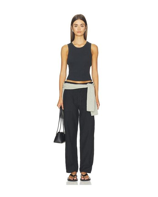 Nili Lotan Black Earl Pant
