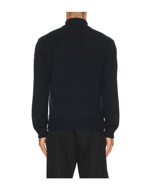Canada Goose Black Hybridge Knit Jacket for men
