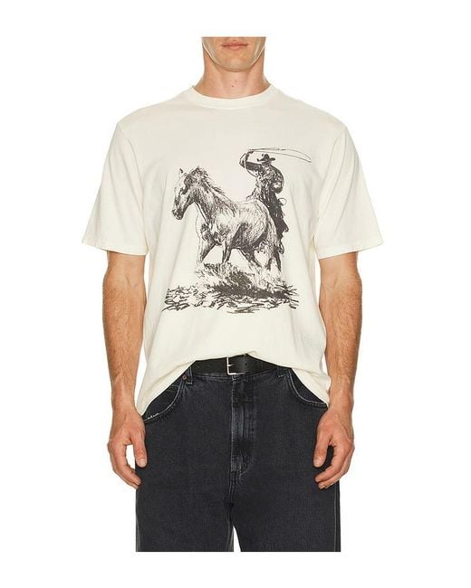 One Of These Days White Reward Tee for men