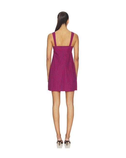 Jonathan Simkhai Red Sloan Mini Dress