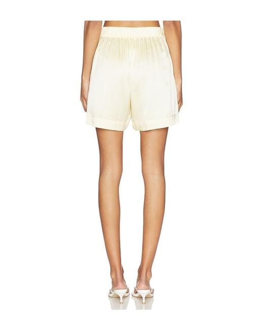 SABLYN White Brynn High Rise Pull On Short