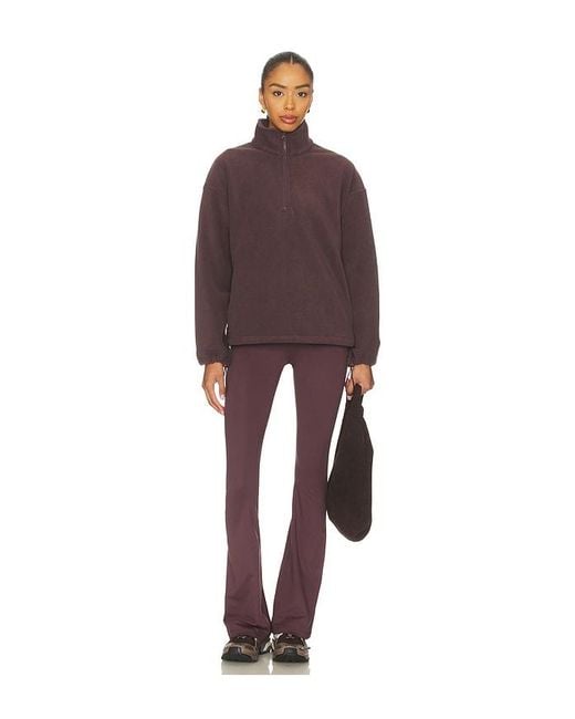 WellBeing + BeingWell Purple Fremont Half Zip Jacket