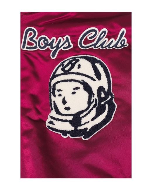 BBCICECREAM Pink Space Suit Bomber Jacket for men