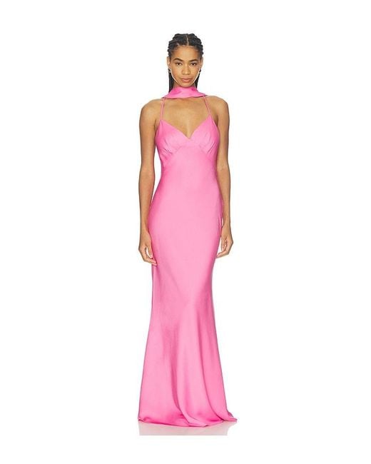 Nadine Merabi Pink Lana Dress