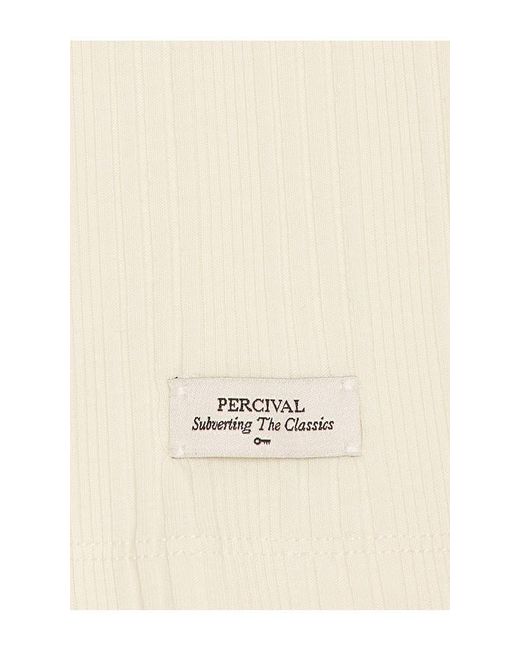 Percival Multicolor Leon Ribbed Vest for men