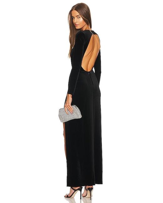 Michael Costello Black X Revolve Gregory Gown