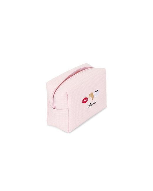 Abode Pink Bisous Waffle Pouch