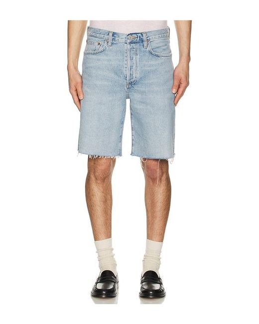 Anson Shorts En Color Azul Talla En Agolde de hombre de color Blue