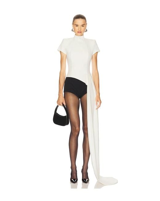 Top Manga Corta En Color Blanco Talla (También En 8/M) Nadine Merabi de color White