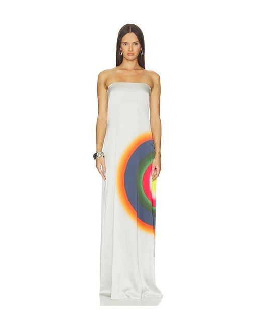 Silvia Tcherassi White Bahiana Dress