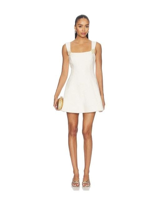 Nadine Merabi White Grace Dress