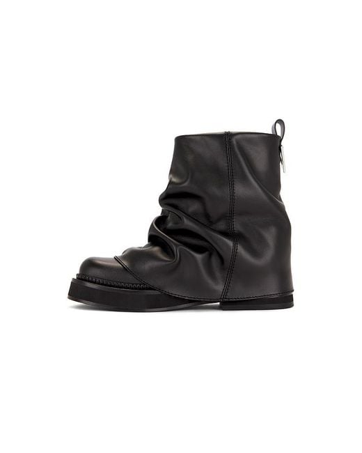 The Attico Black Mini Robin Boots
