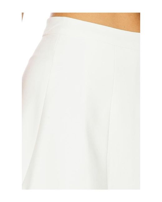 Bardot White Helenia Pleated Skort