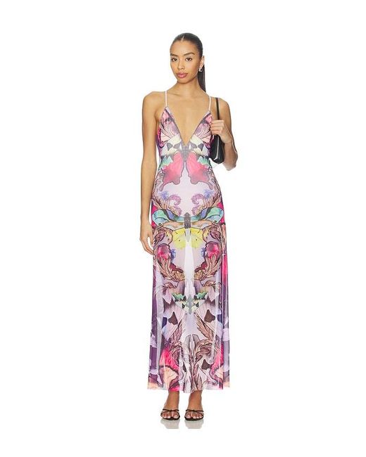 AFRM White Rivka Dress