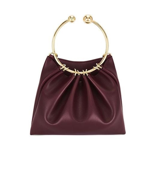 VERAFIED Red Ring Handle Bag