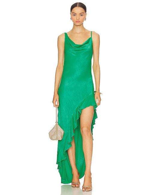 Vestido midi azalea Karina Grimaldi de color Green