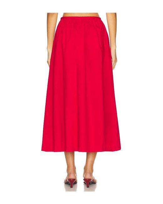 SAUDADE Red Charm Skirt