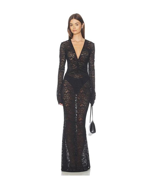 Bananhot Black Tyler Maxi Dress