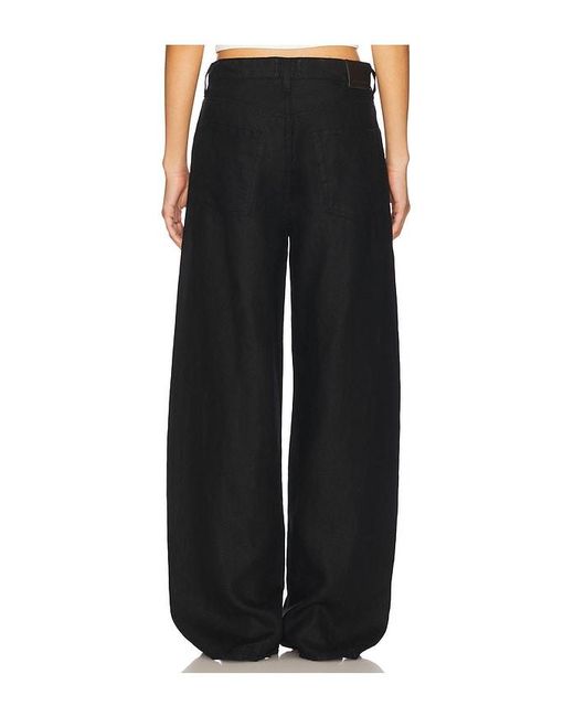 Citizens of Humanity Black Brynn Drawstring Trouser